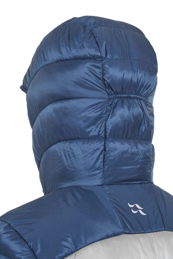 Stahování kapuce bundy Rab Cirrus Ultra Hoody