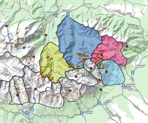 Slovenské Tatry - 100 nejlepších zimních cest je nový průvodce slovenských Tater z Bielovodské, Javorové a Skalnaté doliny a Doliny Kežmarskej Bielej vody.